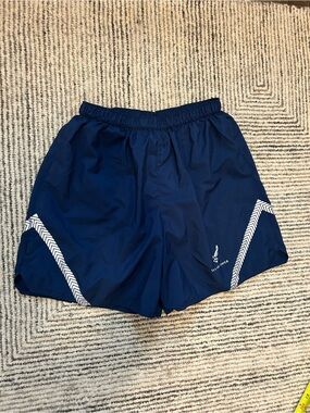 US Air Force IPTU Shorts Mens Medium Blue PT Training Military Reflective Gear